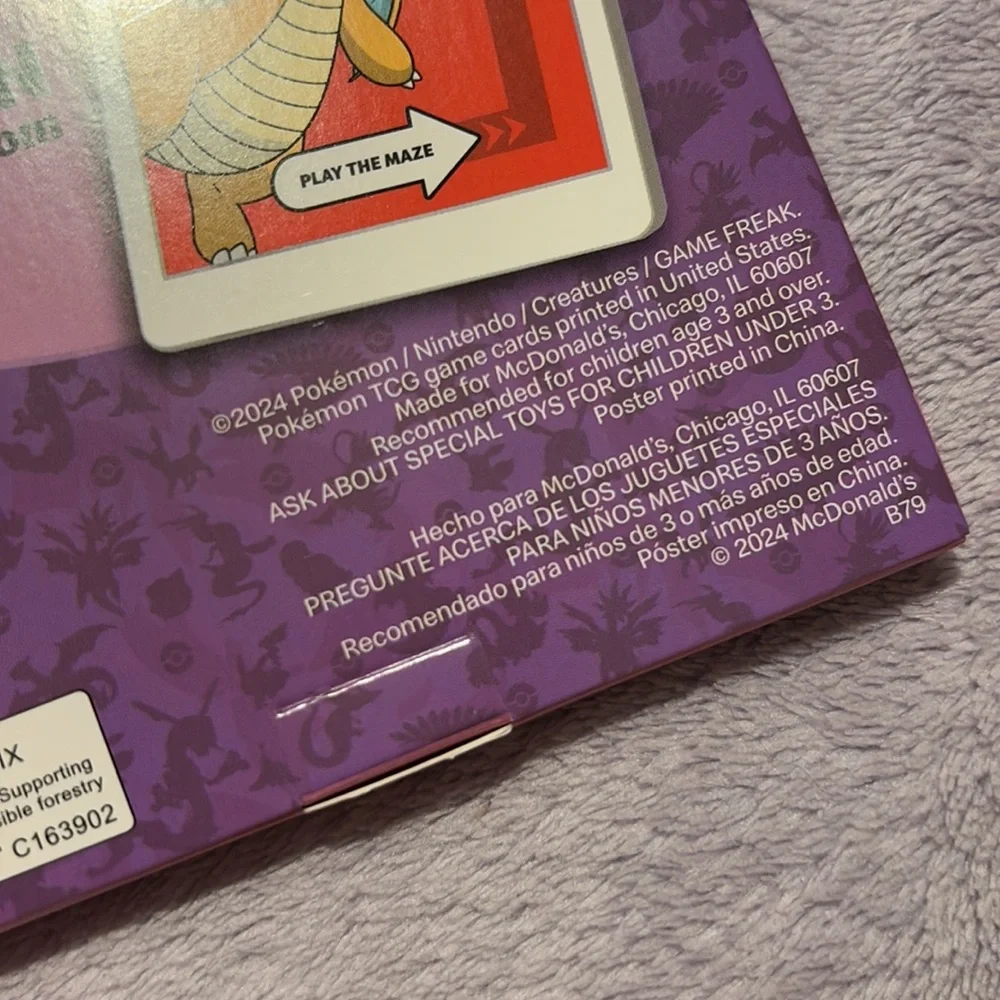 Pokemon McDonald’s Happy Meal Koraidon Sticker Activity Set #3 with Card Inside - Picture 3 of 3